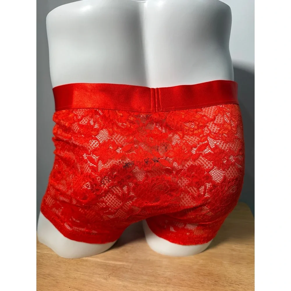 Cosabella Orange Never Say Never Form Classic Trunk Men's size S‎